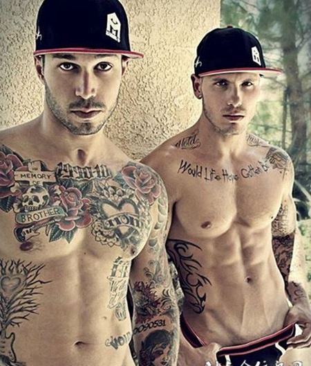 纹身与个性 男人光辉岁月