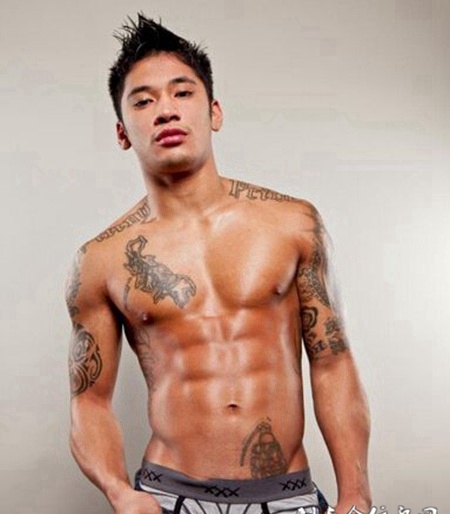 菲律宾帅哥纹身图案