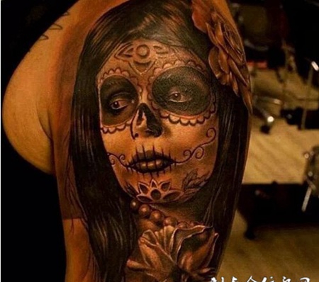 另类恐怖纹身图案