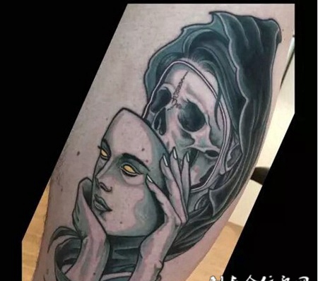 另类恐怖纹身
