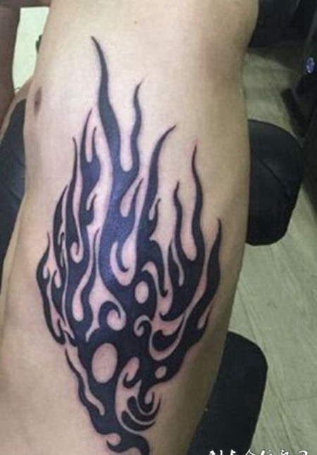 另类的图腾纹身图片