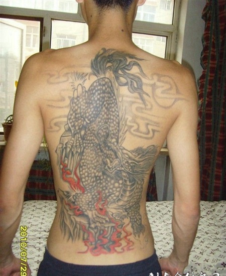 上古麒麟纹身 来自远方的祥瑞