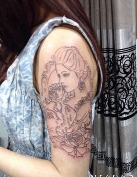 雕刻纹身图案图片大全