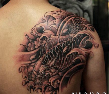 鱼纹身图案大全合辑