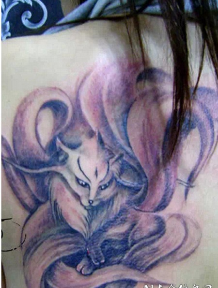 隐形纹身个性图案图片