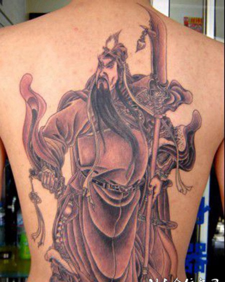 关公纹身经典图片合辑