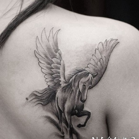 飞马纹身图片大全推荐