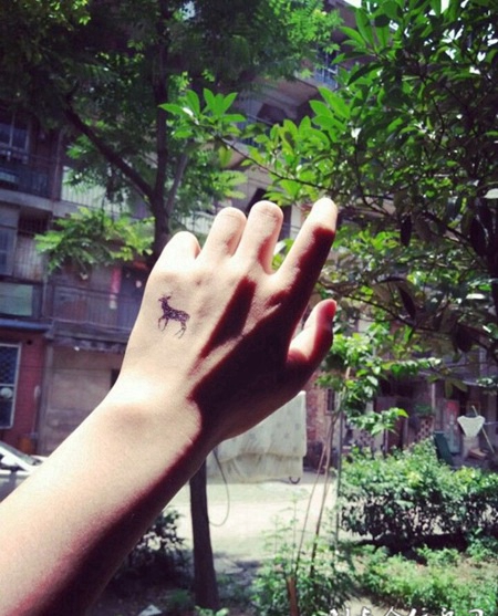 简约纹身图案男生图片