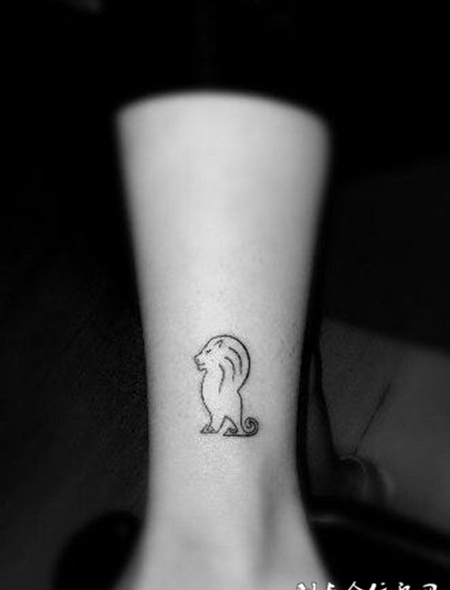 脚踝最火小纹身图案