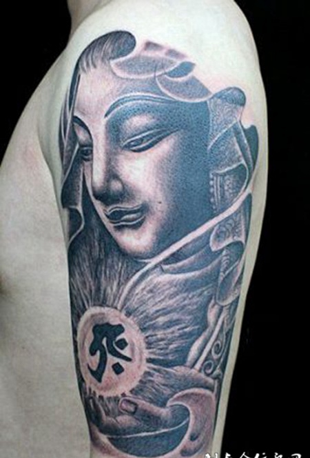 观音手臂纹身图片图案大全