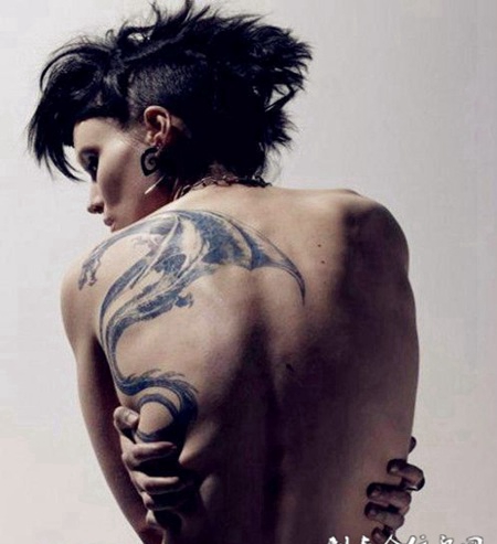 后背纹身死神图片女生大全