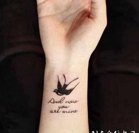 女孩子手胳膊纹身图片大全