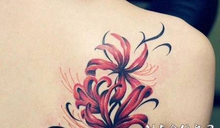 彼岸花纹身图案大全图片