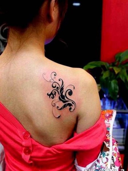 旺夫的纹身图案高清图片