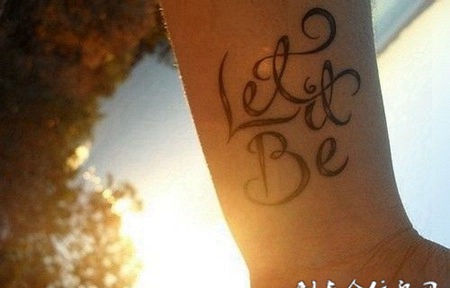 个性独特的手臂英文纹身图案大全