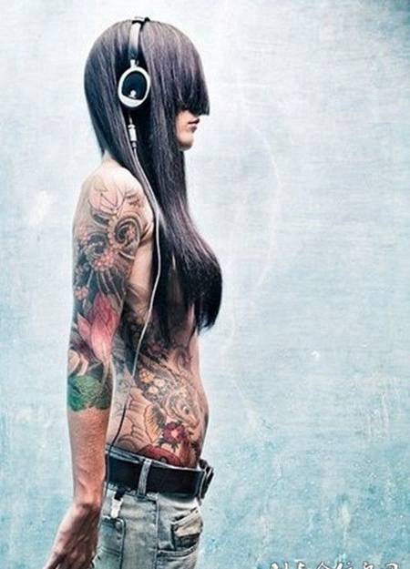 性感欧美纹身美女个性图片大全