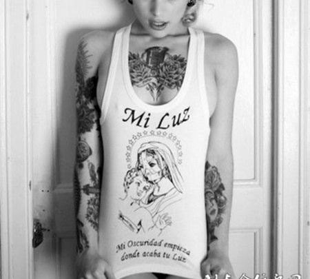 欧美女生纹身图片欣赏