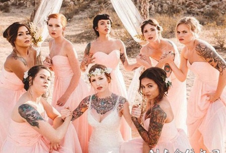 欧美情侣个性手臂纹身图片