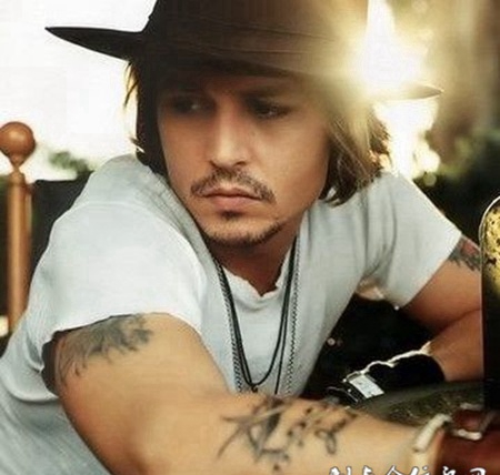 霸气美男手臂纹身图片