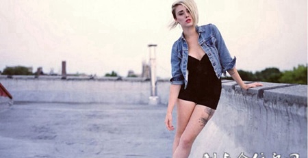 欧美美女时尚纹身图片