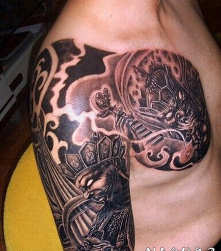 炫酷时尚纹身图片