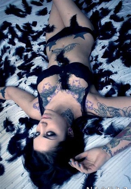 纹身女人不一样的诱惑
