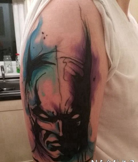 右臂纹身图案个性图片素材