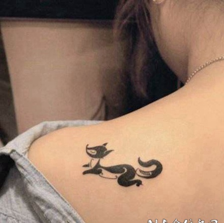 纹身图腾简单女生图片大全