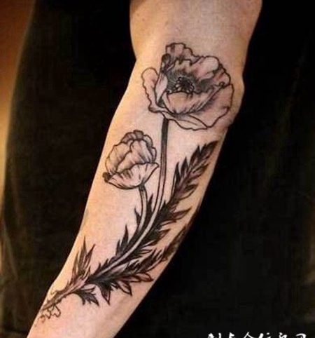 纹身唯美图案男女图片