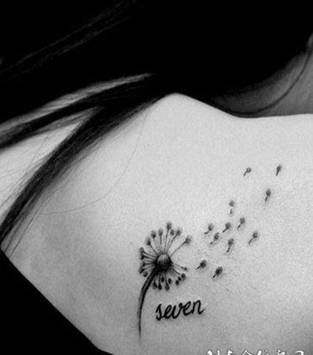 女士纹身字母图片个性素材