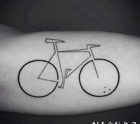 单线纹身图案个性图片素材