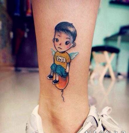 经典人物纹身图案图片