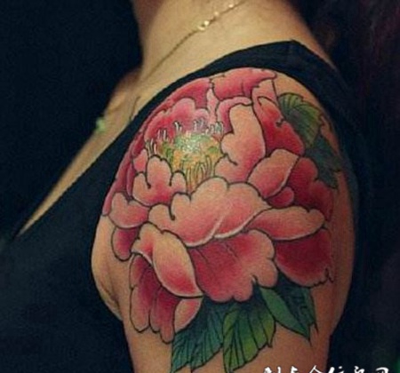 花肩纹身图案精选素材
