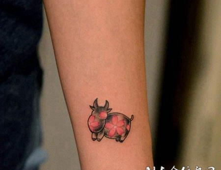 纹身小胳膊图片个性图案