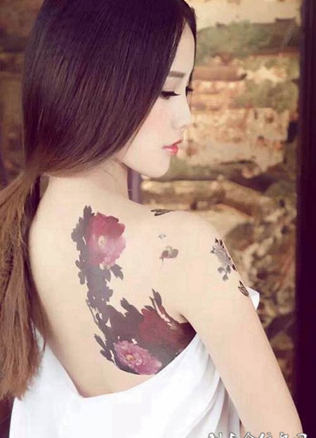女生美女纹身图案大全