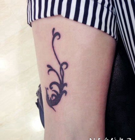 纹身图案大全脚踝男生图片