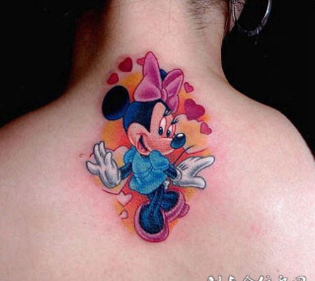 米老鼠纹身图案图片素材