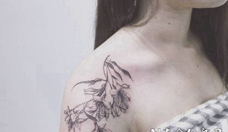 不上色纹身小图案大全