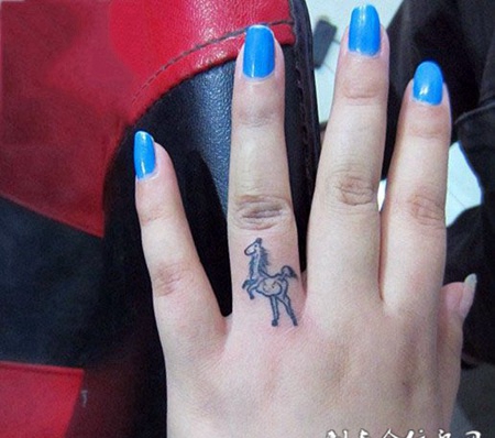 纹身小马图案精选大全