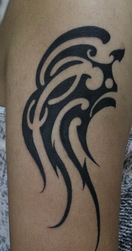 手臂象形图腾纹身图案