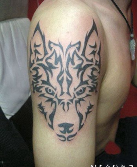 狼图腾纹身图片图案大全
