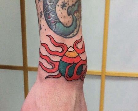 日式手腕纹身图案