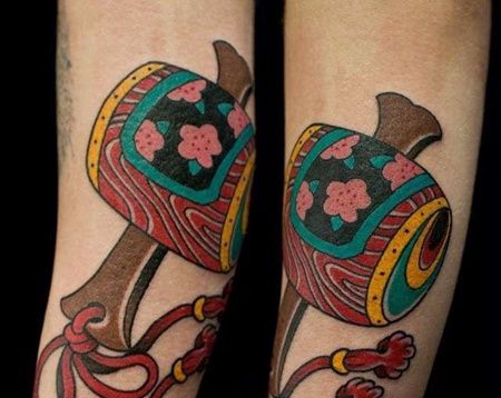 日式小臂纹身图案