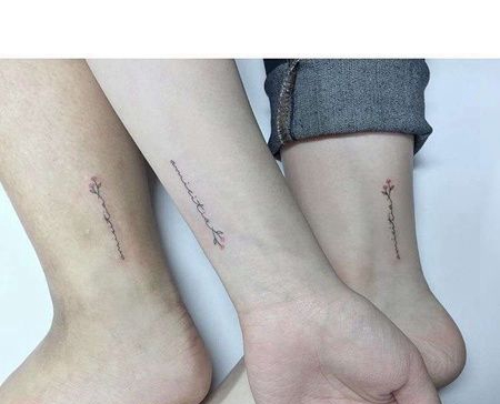 小清新手腕字母纹身图案