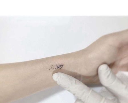 小清新手腕手纹身图案