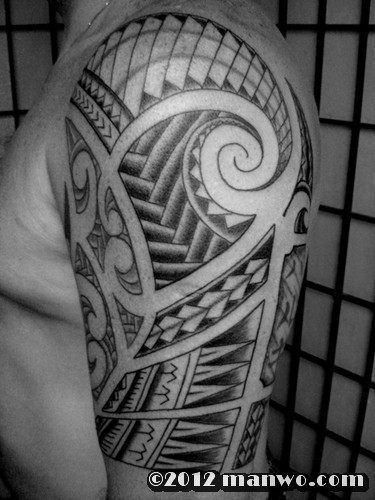 玛雅之魂 。巴西原始纹身图腾作品