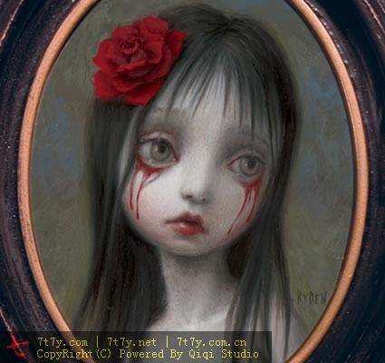 死亡娃娃纹身图案图片