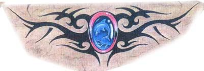 图腾腰花纹身图案图片(tattoo)