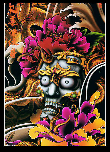 嘎八啦纹身图案