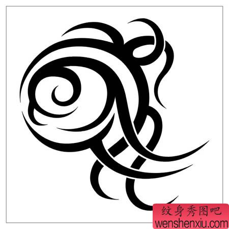 适合纹大臂的图腾纹身图案